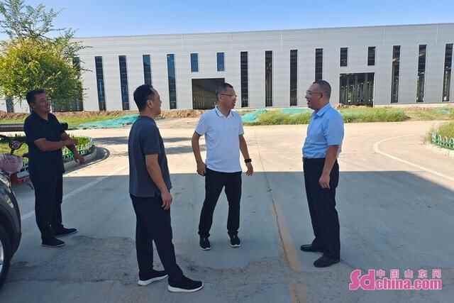 巨野县政协主席魏宏峰到金牛车业调度项目建设情况