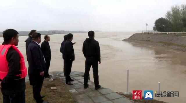 郓城县委副书记、县长谷永强调研黄河洪水防御工作