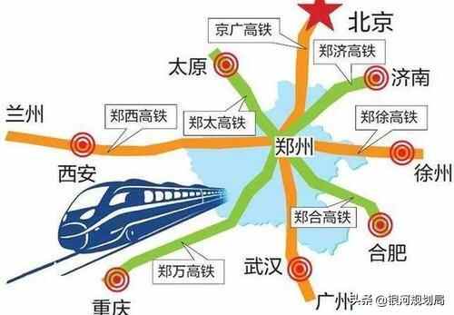 郑州“米字形”高铁网络，为何没能够让郑州与成武杭三强并列呢？