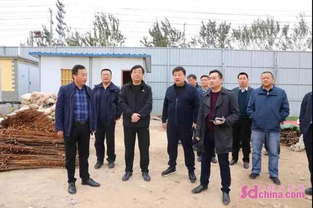 耿振华调度菏泽单县重点项目建设进度