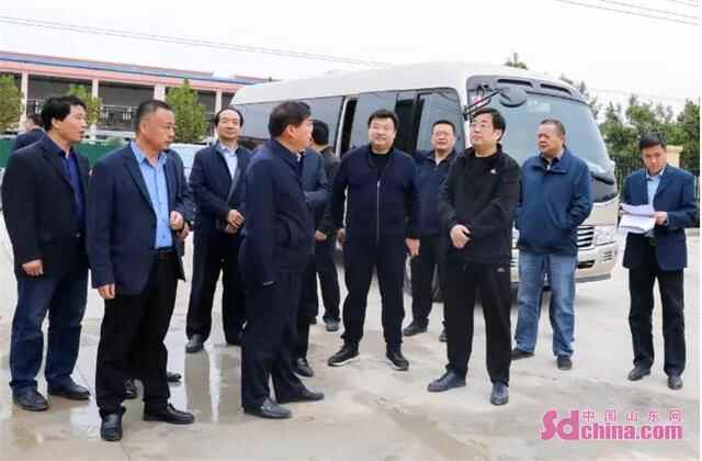 耿振华调度菏泽单县重点项目建设进度