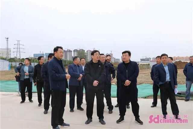 耿振华调度菏泽单县重点项目建设进度