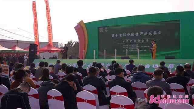 第十七届中国林产品交易会定陶木瓜产业分会场隆重开幕