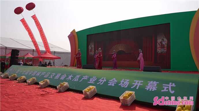 第十七届中国林产品交易会定陶木瓜产业分会场隆重开幕