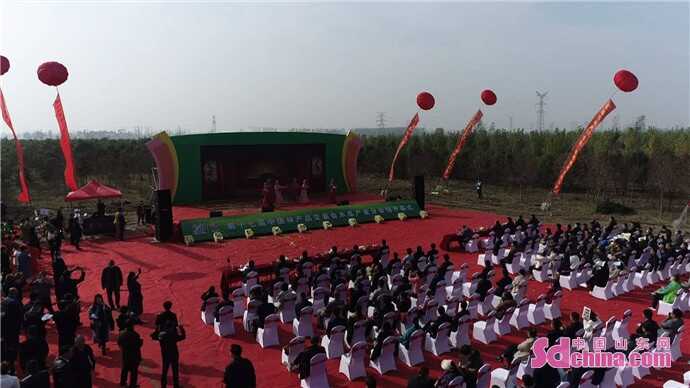 第十七届中国林产品交易会定陶木瓜产业分会场隆重开幕