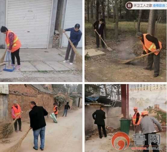 菏泽定陶区黄店镇：160名机关干部与环卫工人同吃同劳动，共庆第27个环卫节