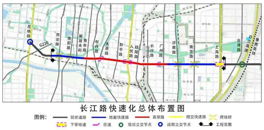 菏泽长江快速路建设最新进展