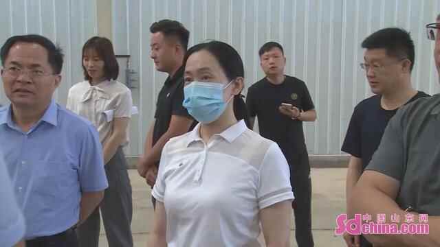 黄福常现场调度成武县重点项目建设工作