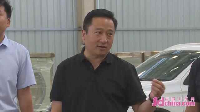 黄福常现场调度成武县重点项目建设工作
