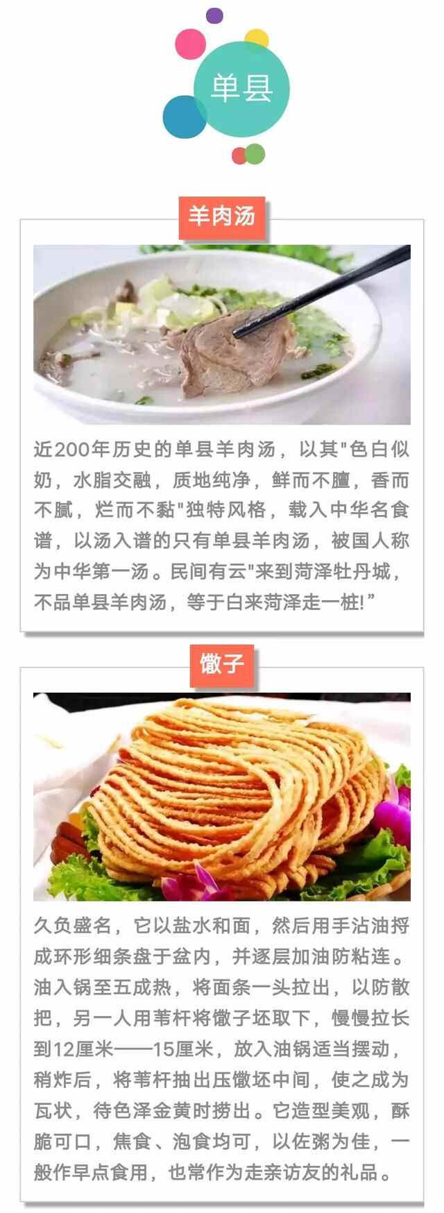 看！“舌尖上的菏泽”美食，你最钟情哪一个？