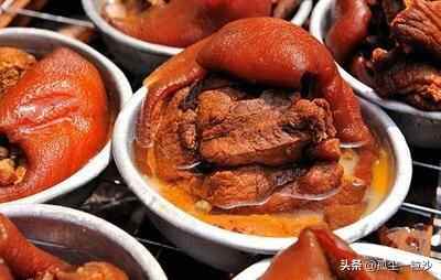 菏泽东明县特色美食---臧家卤猪肉