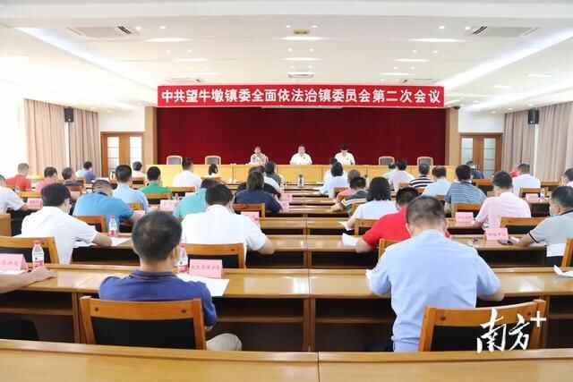 助力开创发展新局面，望牛墩切实提升依法治理水平