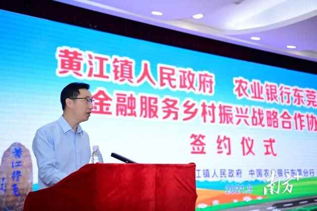 80亿元！黄江签了一个乡村振兴战略合作协议