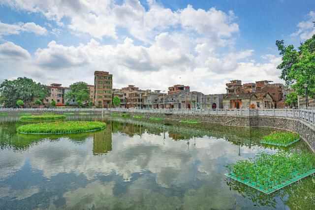 娱乐休闲好去处！东莞石碣梁家村渠碧道建成，快来打卡
