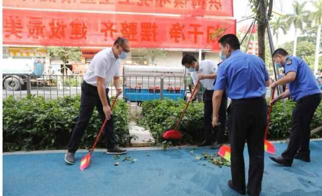 落实“硬十条”！洪梅镇狠抓环境卫生再提升