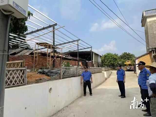 绝不手软！横沥拆除国庆期间顶风抢建违法建筑