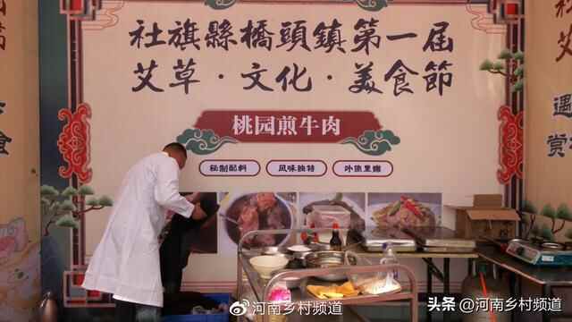 社旗县桥头镇首届艾草·文化·美食节隆重举行