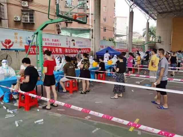 设40个采样点！中堂镇开展3天大规模核酸检测