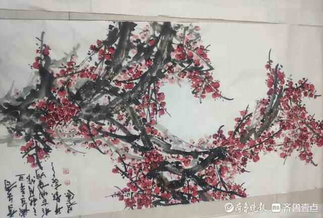牡丹区南城街道举办书画活动喜度“重阳节”