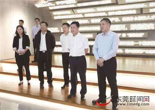 大朗镇党政代表团到长安参观交流