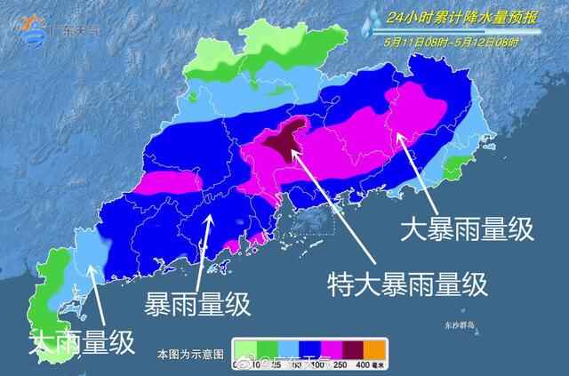 预警！东莞将开启“倒水”模式，未来几天持续强降水