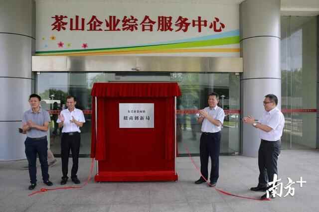 今天，茶山镇城市更新局和招商创新局正式揭牌成立！