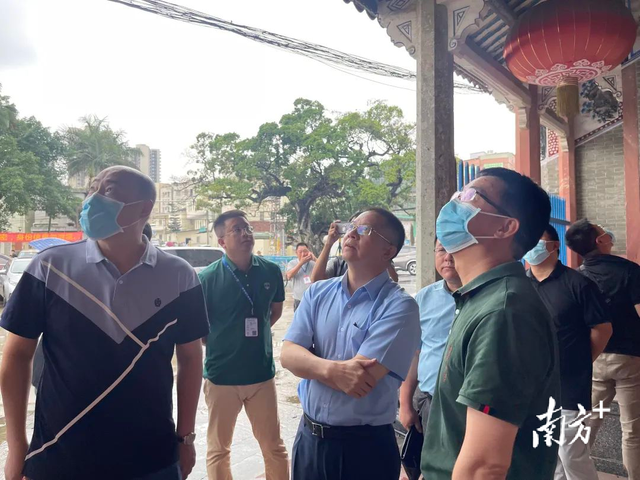 市文广旅体局到黄江镇开展文物保护和文物安全检查工作