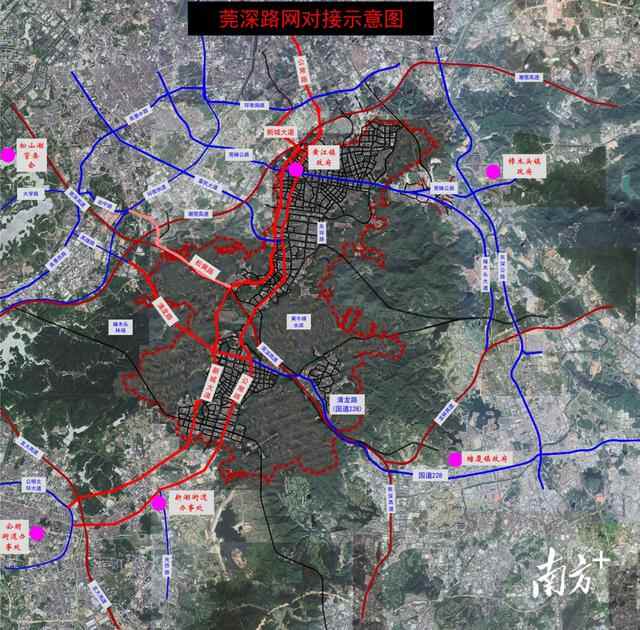 黄江加快推动这三条道路建设，强化连接深圳和松山湖
