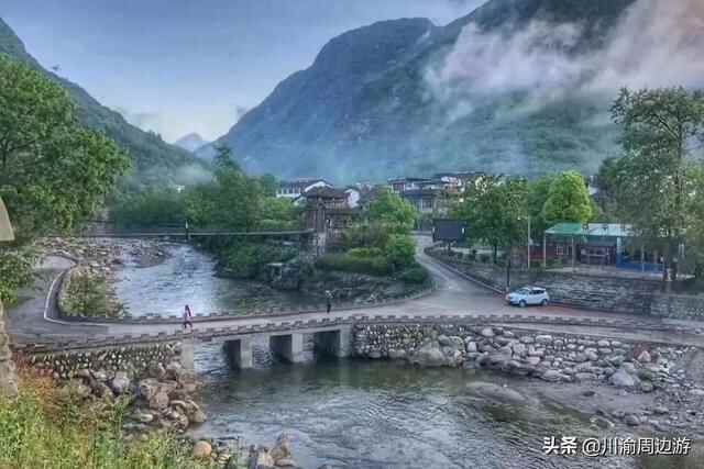 四川最低调的千年古镇，曾是“西蜀咽喉”要道，目前还没有商业化