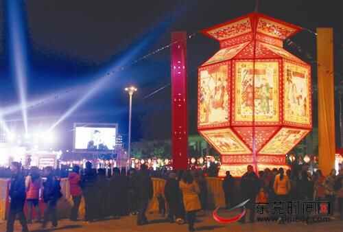 2017广东省第六届花灯文化节今晚在洪梅开幕