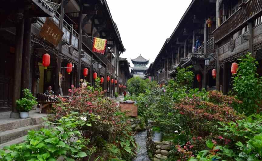 清溪古城：1700多年历史，有“西蜀咽喉，川北门户”之称
