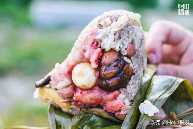 这家桥头粽球在揭阳卖了23年，一口吃出夏威夷果和甜酱油