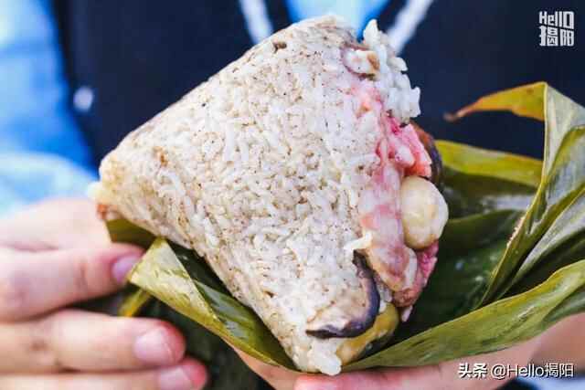 这家桥头粽球在揭阳卖了23年，一口吃出夏威夷果和甜酱油