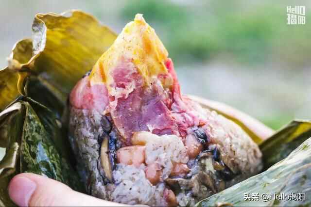 这家桥头粽球在揭阳卖了23年，一口吃出夏威夷果和甜酱油