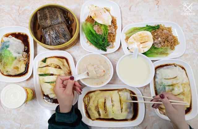 藏匿在万江公园旁的早餐店，每天人气爆棚排长龙